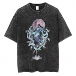 Jujutsu Kaisen Anime Geto Suguru Pesupesaga T-s&auml;rk Suvi Puuvill Meeste ja Naiste Vabaaja L&uuml;hikeste Varrukatega &Uuml;laosa 3XL