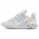 Nike React Element 55 Valge Punane Kuld Naiste Tossud DB5926-011
