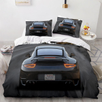 Super Sportauto Voodipesukomplektid Tekk Voodikate Tekk Tekikott Padjap&uuml;&uuml;r 2-3 Osaline Komplekt Laste T&auml;iskasvanute Magamistoa Kaunistus AU Double180x210cm