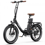 Kokkupandav elektrijalgratas ONESPORT OT16 20 250W mootor Maksimaalne kiirus 25 km/h 48V 17AH Maksimaalne s&otilde;iduulatus 120 km 48V 17AH must