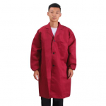 Naiste meeste t&ouml;&ouml;mantel rev&auml;&auml;r, pikkade varrukatega elastsed k&auml;tised, &uuml;hev&auml;rviline pestav t&ouml;&ouml;jakk taskuga, &uuml;herealine keskmise pikkusega v&auml;lisr&otilde;ivad XXL hall