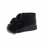 Uued Laste Talvesaapad T&uuml;drukule Elegantne Stiilne Lipsukesega Printsessimoodsa Saapad Vabaaja L&uuml;hikesed Mitmek&uuml;lgsed Trendikad Laste Puuvillased Saapad 21 must