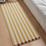 Magamistoa vaip Voodi&auml;&auml;rne matt Kodu kaunistus Korea pikk vaip Pehmed pl&uuml;&uuml;sist p&otilde;randamatid Kohev elutoa kaunistus Ala vaibad 40x120cm beige