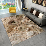 3D HD puiduteraline retroala vaip, suur, vaipvaip kodu elutuppa, laste magamistuppa diivanile, libisemiskindel k&ouml;&ouml;gimatt 70x100cm(27x39im)