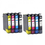 Cartouche d'encre - Epson - T2991 - Compatible - 8 pi&egrave;ces - Multicolore
