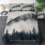 Smoky Mountain udune mets Mugav tekikate padjap&uuml;&uuml;r voodipesukomplekt Laste magamistoa kaunistus Kodutekstiil 70x133cm