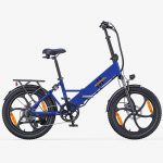 Elektriratas Kokkupandav Hillmiles 20 250W Mootor City Ebike 36V 13AH Tippkiirus 25km/h Esiamordi Amortisaator Mile 2 sinine