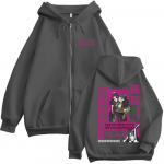 Anime The Apothecary Diaries Maomao Graafiline T&otilde;mblukuga Huppar Mehed Naised R&otilde;ivad Mood Vabaaja &Uuml;lisuur T&otilde;mblukuga Jakk Streetwear 3XL tumehall v&auml;rv