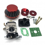 15mm karburaatori &otilde;hufiltri komplekt 2-taktilisele 43cc 47cc 49cc rollerile ATV-le mitmev&auml;rviline