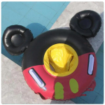 Multikas armas beebi ujumisr&otilde;ngas p&auml;ikesevarjuga basseini ujukiga t&auml;ispuhutav ujumisring beebiistmega basseinim&auml;nguasjad