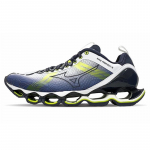 Mizuno Wave X 10 L&ouml;&ouml;gisummutus libisemisvastane kulumiskindel madalad valge roheline 'must kollane sinine' tossud J1GC210029 40