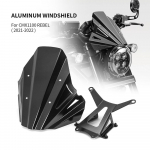 Mootorratta tarvikud Esiklaas Tuuleklaasi deflektor sobib HONDA CMX1100 REBEL 2022- CMX 1100 jaoks