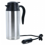 750 ml 12V/24V roostevabast terasest s&otilde;idukile paigaldatud elektriline veekeetja reisimiseks Volume: 750ml 12V