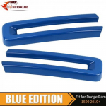 Front Grille erts Cover Grill U Bar Frame For Dodge Ram 1500 -2024 Blue