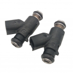 GERMBAN 27709-06A 2 tk K&uuml;tusepihusti 6-auguline Asendus 2006-2015 Harley Davidson Mootorrattale 25 kraadi 27625-06 R2025DEG must
