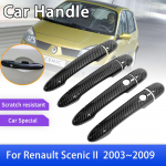S&uuml;sinikkiust v&auml;lisukse k&auml;epideme kate Renault Scenic 2 II MK2 2003 2004 2005 2006 2007 2008 2009 Autotarvikute kleebis Handle 4 ButtonsCCN