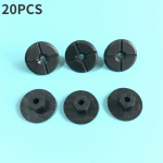 20Pcs Car Bumper Fasteners Fender Mud Flap Splash Guard Clips Wheel Arch Plastic Rivets For Mercedes Benz w210 w447 w124 r129