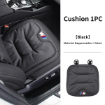 Uus Luksusauto Samet Nahk Padi Hingav Tagumise Istme Padi Kate BMW Tarvikud BMW F30 E60 F20 E46 E90 F10 G60 X5 jaoks Black 1pc-2