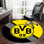 BVB, Borussia Dortmund Toolimatt &Uuml;mar Vaip Kontori vaip, Masinpestav, Libisemiskindel, Sobib Elutubadesse, Magamistubadesse 120cm