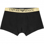 Emporio Armani SS24 Keskmise k&otilde;rgusega hingavad bokserid Meeste aluspesu Must 111389-4F595-00020 M