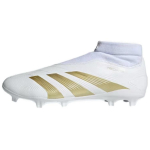 Adidas Predator League L&otilde;ngadeta Fg Pilvevalge Kuldne Metallik Liivakarva Met IF6332 44⅔