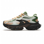 Anta Star Moon Collection Cushioning Slip Resistant Abrasion Resistant Low top Chunky Sneakers Men's White Green 912418880-3 39