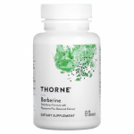Thorne, Berberiin, 1000 mg, 60 kapslit (500 mg kapsli kohta)