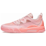 Li Ning LINGTENG Non slip Lightweight Low top Skateboard Shoes Men's Light Smoke Pink AEPR009-38 40 white