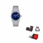 TISSOT PRX Kvartsmehhanismiga Naiste K&auml;ekell 34,6 mm*35 mm Sinine sihver Roostevabast terasest k&auml;ev&otilde;ru T137.210.11.041.00 Regular Watch Box