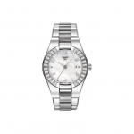 TISSOT Gran Collection Kvartsmehhanismiga Naiste K&auml;ekell 32mm Valge sihverplaadi Roostevabast terasest korpus T043.210.11.117.01 White Regular Watch Box