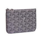 Goyard Senat Y Monogrammiga L&otilde;uend ja Vasikanahast T&otilde;mblukuga Rahakott-K&auml;ekott Mini Unisex Rahakotid Hall SENAT2MINTY-51CL51P Basic Set (Bag+Dust Bag)