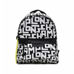 Longchamp Le Pliage Lgp 26 T&auml;hetr&uuml;kiga L&otilde;uend Seljakott V&auml;ike Naiste seljakott Must Valge 1118412067 Black White