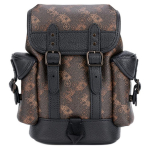 Coach Hitch 13 Klassikaline Logo Vankrimuster Prindiga Mini Seljakott Meeste seljakott S&uuml;sihall CE507-A7U Basic Set (Bag+Dust Bag)