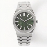 Aijia AP Royal Oak 15500/15510 Automaatne Meeste K&auml;ekell, Roostevabast Terasest Rihm, Kaheksanurkne Porthole T&auml;histus