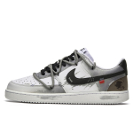 Nike Court Vision 1 M ONE Apocalypse Judgment Slip Resistant Abrasion Resistant Low top Skateboard Shoes Men's DH2987-101(Team177- ) 42 gray