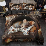 Armas Hubane Hiire Voodipesu Komplekt Loomaarmastaja Tekikott, Moodne Voodikate Kodu Dekoor &Uuml;he Kahekohalise Queen King T&auml;issuuruses Voodid Baby 100x135cm gray