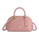 Coach Satchel Lara 22 &Uuml;mbermineva t&otilde;mblukuga Sulgemine Nahast &Otilde;la-K&auml;ekott V&auml;ike Naiste k&auml;ekotid Roosa CEA01-IMP02 Basic Set (Bag+Dust Bag) beige