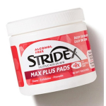 Stridex Maximum Salvr&auml;tikud 55 tk - Tugev Akne BHA Kooriv Hooldus, Korea 55 Pads(1pc) red