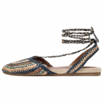 ZARA Kootud Paeladega Espadrill-Korterid Slingbackid Mitmev&auml;rvilised Naiste 1534510202 39