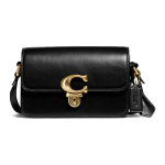 Coach Studio 19 C Logoga Luku ja Klapiga Nahast V&auml;ike &Otilde;lakott Naiste &Otilde;lakott Must C7936-B4BK Basic Set (Bag+Dust Bag)