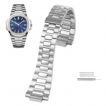 Patek Philippe PP 316L roostevabast terasest k&auml;ev&otilde;ru Nautilus meeste 5711/1A010 seeria K&auml;ev&otilde;ru 25*13MM kumer ots K&auml;epael 25.13mm h&otilde;be
