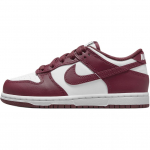 Nike Dunk nahast mugavad libisemiskindlad kulumiskindlad madalad laste rulaketsid Punane Valge FB9108-115 28