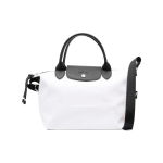 Longchamp Le Pliage Energy 25 N&ouml;&ouml;bi ja t&otilde;mblukuga sulgemine L&otilde;uend ja nahk Pelmeenikujuline &Otilde;lakott Crossbody T&otilde;stetav kott V&auml;ikesed naiste kotid Must Valge 1512HSR007 Basic Set (Bag) gray