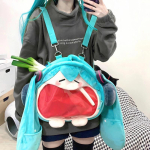 Viimane Armas Animatsioon Tulevikut&uuml;druk Hatsune Miku Palus &Otilde;lavalu Kott Nukk Seljakott Suur Kott Kahe Rihmaga Seljakott 30cm