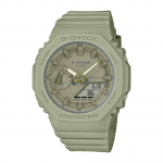Casio G-Shock kaheksakantne sihver S&uuml;sinikkiust s&uuml;damiku kaitse Veekindel P&otilde;rutuskindel Spordi kvartskell Vaikne rihm Naiste kellad Roheline GMA-S2100BA-3APR Regular Watch Box,Light Green