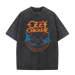 Pestud Vintage Heavy Metal Rock B&auml;ndi Black Sabbath T-s&auml;rgid Ozzy Osbourne Igavesti &Ouml;&ouml;s T-s&auml;rgid Meeste &Uuml;le Size T-s&auml;rgid XL black
