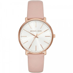 Michael Kors MK2741 Pyper Valge sihverplaadiga naiste k&auml;ekell 38mm roosa