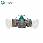 SATA HF0420 Korduvkasutatav poolmask-respiraatori komplekt Standard