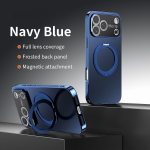 360 kraadi p&ouml;&ouml;rlev magnetiline telefoni&uuml;mbris iPhone 17 Pro Max 16 Plus 15 14 13 12 11 jaoks P&otilde;rutuskindel Jalatugi Slim Fit Magsafe katte jaoks iPhone 13 Pro tumesinine v&auml;rv