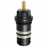 A96K-94282000 3/4-tolline termostaatiline kassettventiil, sobib kahe- ja kolmeaugulistele termostaatsetele vannit&auml;ituritele, Hansgrohe'le must